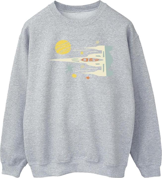 Star Wars The Mandalorian Cutout Ship Sweatshirt (S)