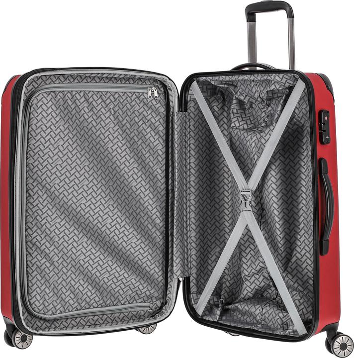 Produktbild Travelite Trolley + Koffer City 4-Rad Trolley M exp (83 l, L (90 - 115l))