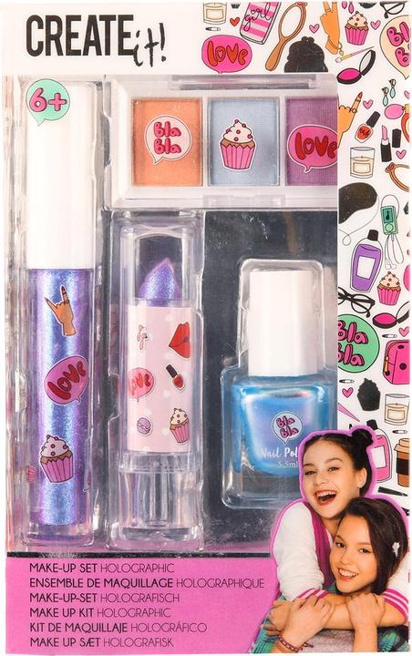 Immagine prodotto Create It! Set di trucco olografico, 4dlg.