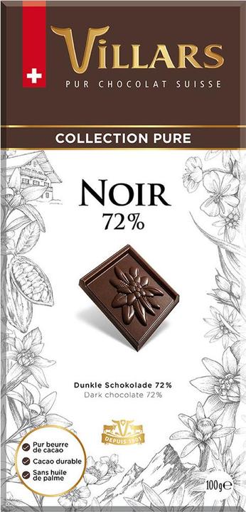 Produktbild Villars Noir 72%