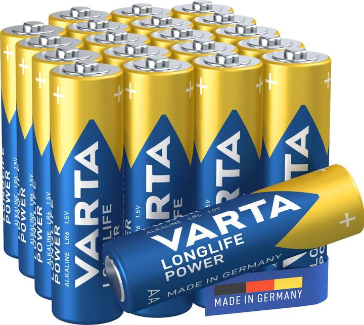 Actual product image Varta LONGLIFE Power (20 pcs., AA, 2960 mAh)