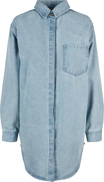 Urban Classics Ladies Oversized Denim Shirt Dress - 16515