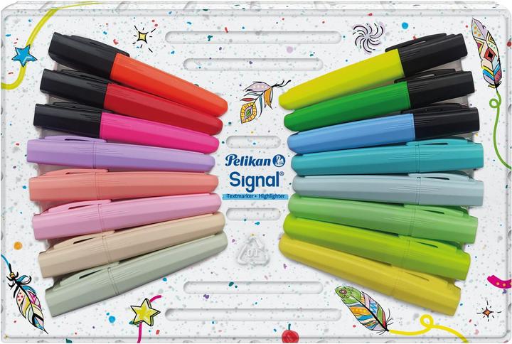 Image du produit Pelikan Surligneur Signal couleur (Multicolore, 5 mm, 16 x)