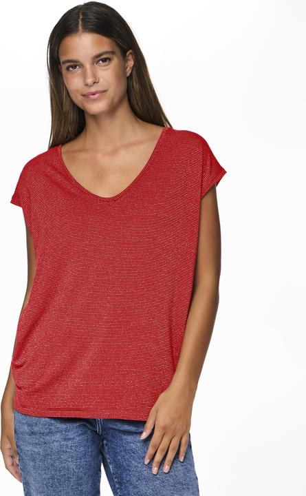 Produktbild Pieces Pcbillo Tee Lurex Stripes Noos Bc (L)