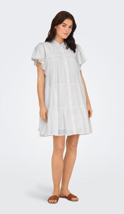 Image du produit JdY Locker geschnitten Hemdkragen Puffärmel Kurzes Kleid Kleid (XS)