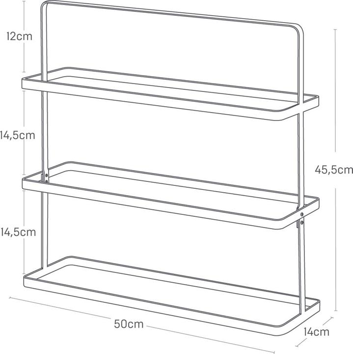 Image du produit Yamazaki Olive (14 x 50 x 45.5 cm)