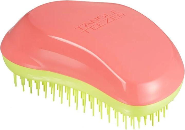 Image du produit Tangle Teezer Brosse à démêler originale en poils synthétiques Salmon Pink & Hyper Yellow