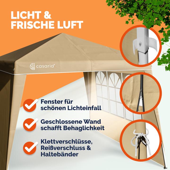 Actual product image Casaria Folding tent (300 cm, 300 cm)