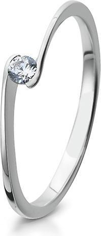 Breuning RING - BRILL. 0,10 Ct. H/si (48, 585/14 K Gold)