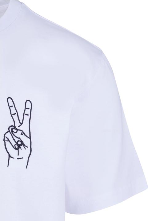 Actual product image Mister Tee Peace Sign Tee EMB - 119315 (4XL)