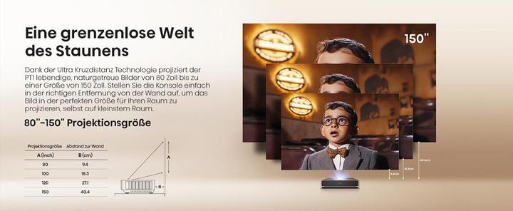 Actual product image Hisense PT1 (4K, 2500 lm)