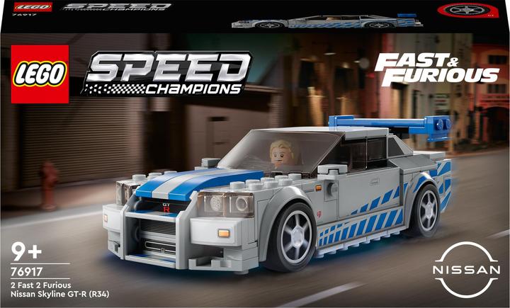 LEGO 2 Fast 2 Furious - Nissan Skyline GT-R (R34) (76917, LEGO Speed Champions)