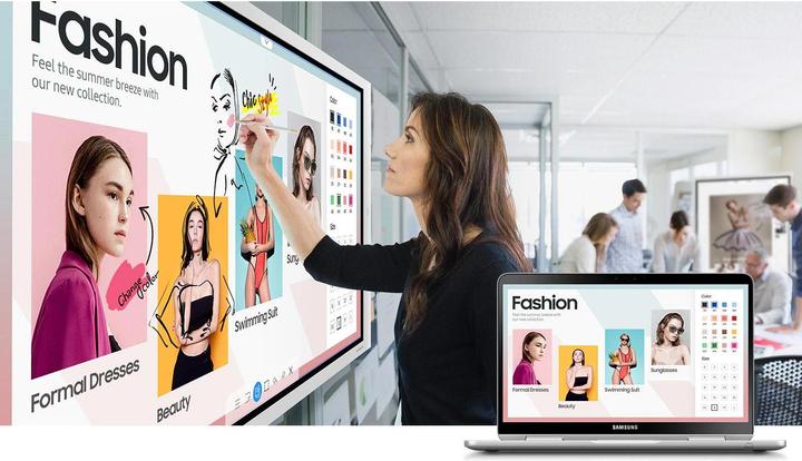 Actual product image Samsung Flip 2 WM55R (3840 x 2160 Pixels, 55")