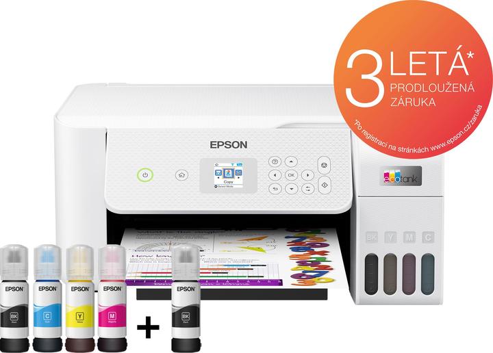 Actual product image Epson L3266 Inkjet A4 DPI 33 ppm Wi-Fi (Ink, Colour)