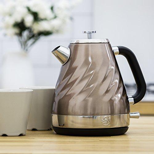 Productafbeelding Swan elektrische Zwaan COPPER SK37010TWN (2200 W 1.6l, ruda kleur) (1.60 l)