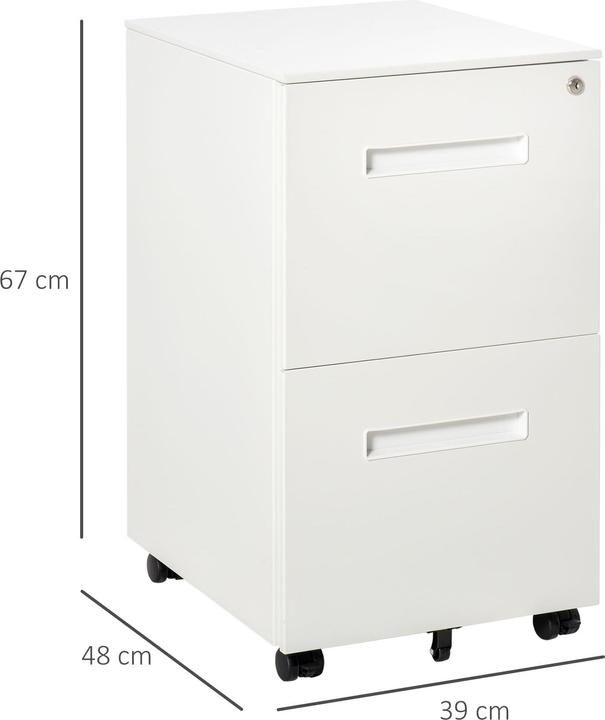 Actual product image Vinsetto Roll container (39 x 48 x 67 cm)