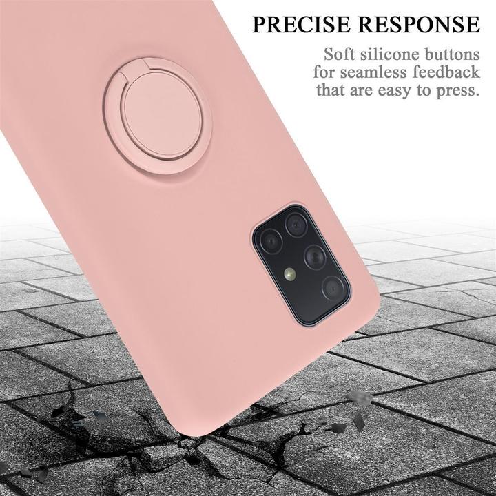 Image du produit Cadorabo Coque TPU Liquid Ring Silicone Case (Samsung Galaxy A71)