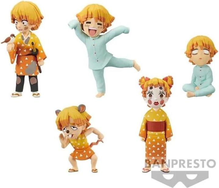 Actual product image Banpresto Demon Slayer WCF Zenitsu Agatsuma Collection 7cm (Mult. 12)
