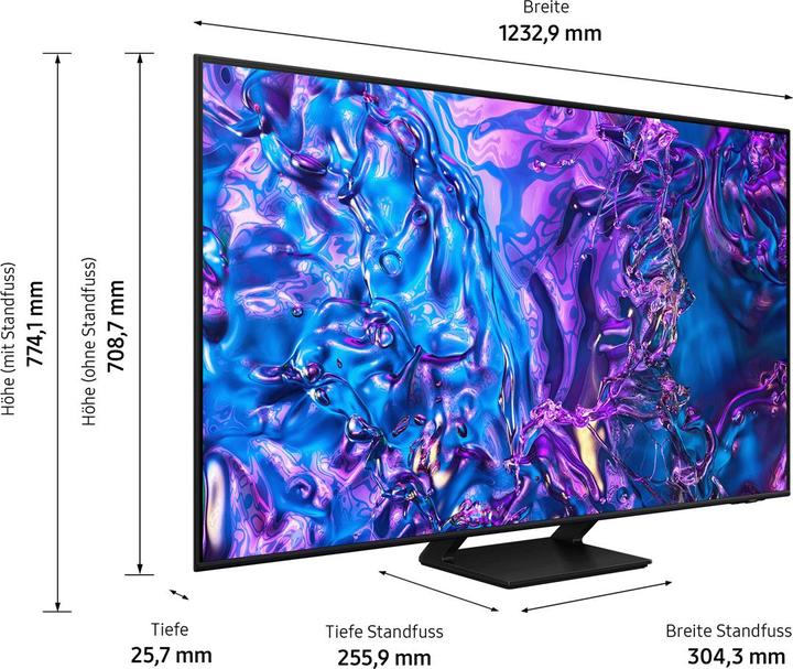 Actual product image Samsung QE55Q70D (55", Q70D, QLED, 4K, 2024)