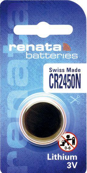 Actual product image Renata CR2450N Lithium (1 pcs., CR2450, 540 mAh)