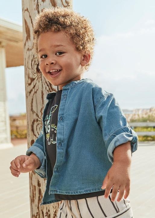 Actual product image MAYORAL Babyboy Langarm Jeanshemd (86)