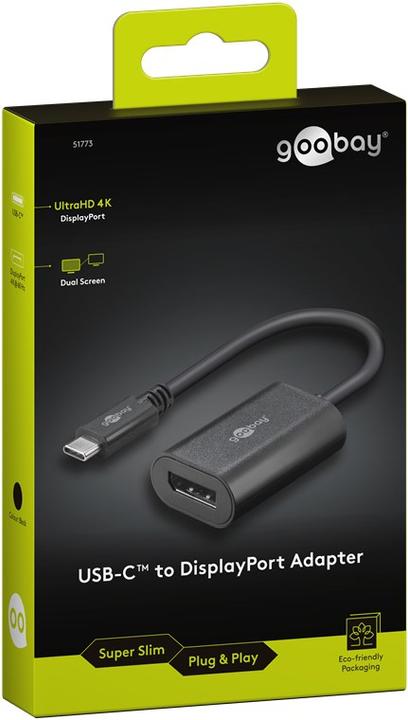 Image du produit Goobay Adaptateur USB-C vers DisplayPort (USB-C, 20 cm)
