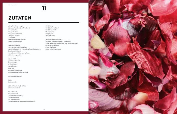 Produktbild Kochen nach Farben. 12 Farben 12 Menüs (Deutsch, Tatjana Reimann, Caro Mantke, 2018)