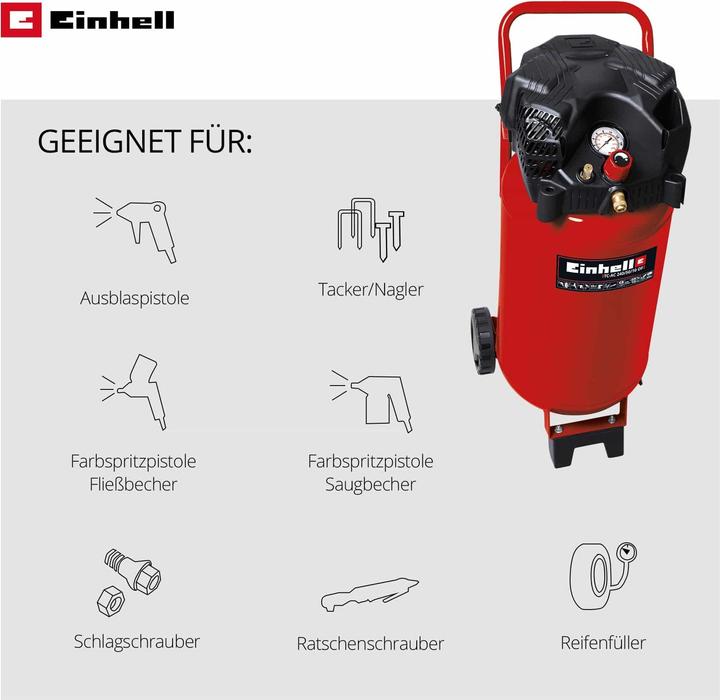 Image du produit Einhell Compresseur TH-AC 240/50/10 OF (10 bar, 50 l)