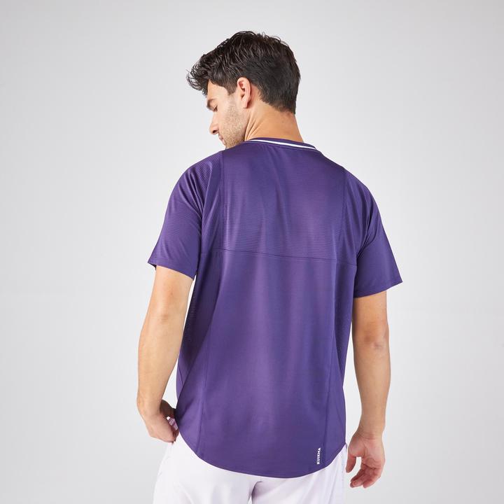 Actual product image Artengo Tennis T-Shirt Herren - DRY Gaël Monfils lila (L)
