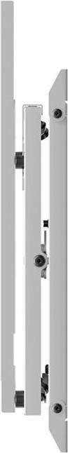 Produktbild Hagor Wandhalterung drehbar wei? f?r Samsung Flip WM65R und WM65B (Wand, 65", 45 kg)