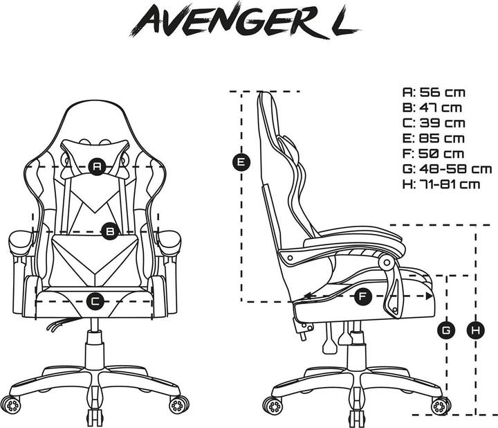 Actual product image Fury Avenger L