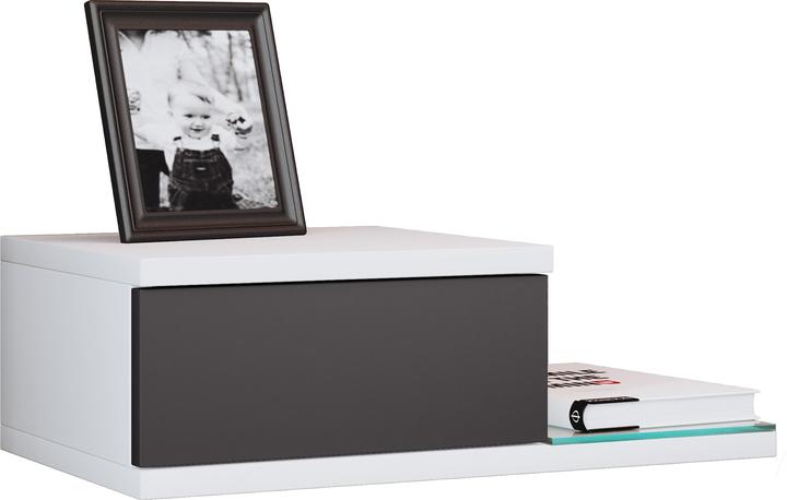 Actual product image VCM Design Wall Drawer Bedside Table KonsilaM (48 x 28 cm)