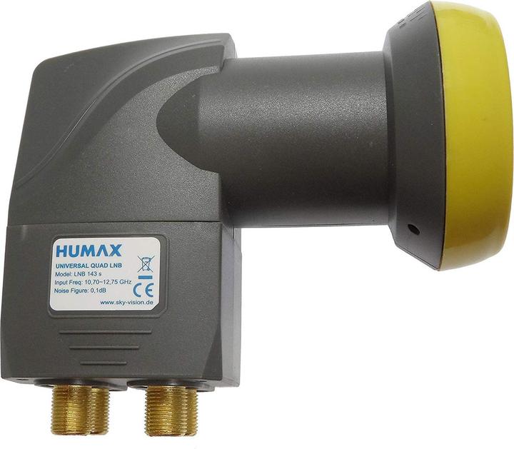Actual product image Humax L1940 - F - 4 cm - Black - Green (Quad LNB, 40mm)