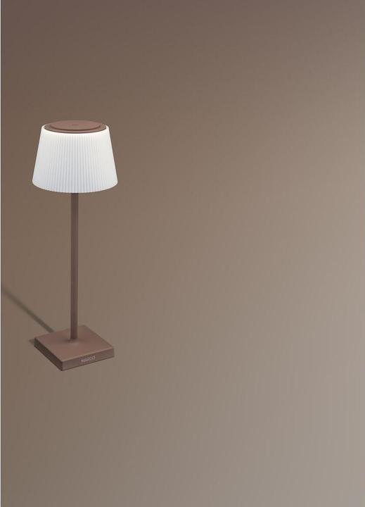 Actual product image Century LED table lamp MARGO corten 4W 3000K Dimm. IP54 (200 lm)