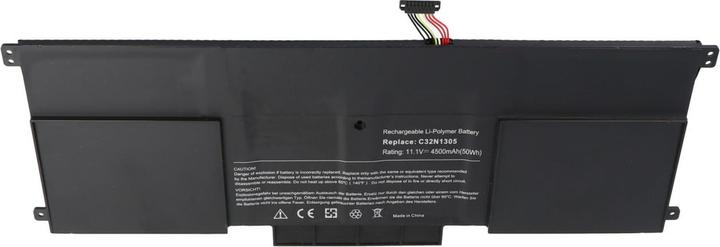 Actual product image AccuCell Battery Asus UX301LA-DE002H, UX301LA-DH71T, Zenbook Infinity UX301LA (4500 mAh)