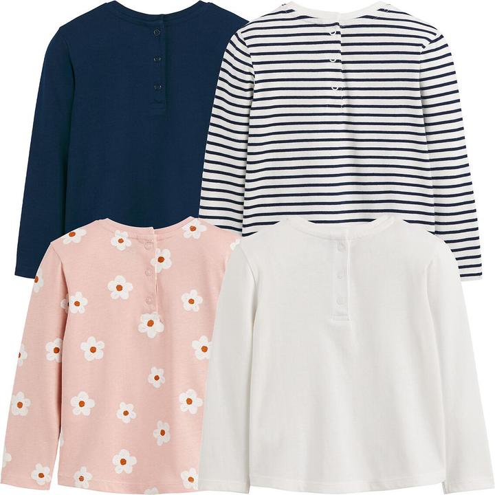 Immagine prodotto La Redoute Collections Confezione da 4 camicie a maniche lunghe (86)