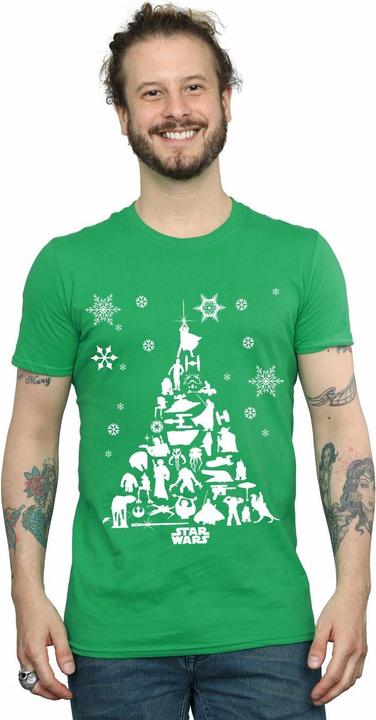 Immagine prodotto Star Wars Christmas Tree Maglietta Uomo (XL)