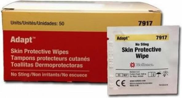 Actual product image Hollister Dermoprotective Gel Wipes (Gel)