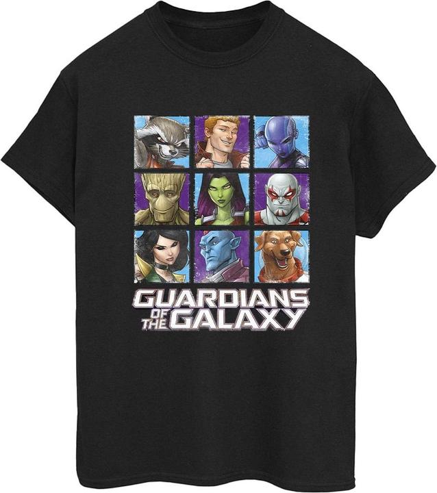 Guardians of the Galaxy Character Squares TShirt (S)