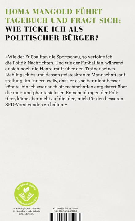 Actual product image Der innere Stammtisch (German, Ijoma Mangold, 2020)