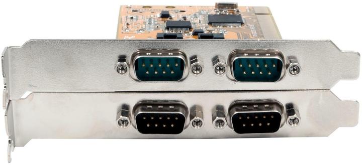Produktbild Exsys 4S Seriell RS-232/422/485 PCI Karte, POS einstellbar (FTDI Chip-Set)