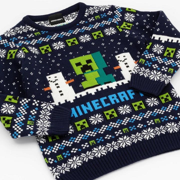 Image du produit Minecraft Pull au design de Noël (158, 164)