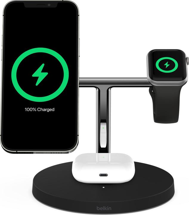 Immagine prodotto Belkin Boost Charge Pro 3in1 Charger Qi2 (15 W)