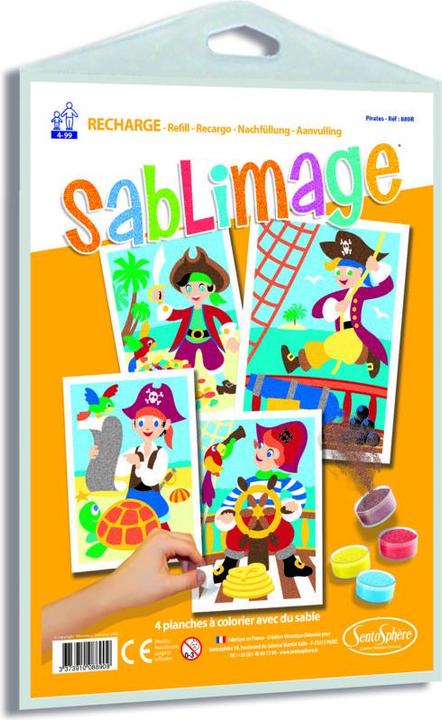 Image du produit Sentosphere recharge sablimage pirates