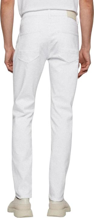 Actual product image BOSS Mens Keith-1 Leather Patch Jeans (32)