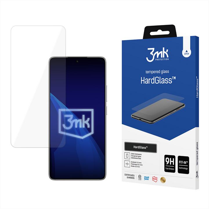 Actual product image 3MK Hard Glass (1 Piece, Xiaomi 14T Pro, Xiaomi 14T)