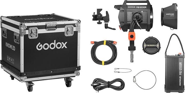 Godox Luce KNOWLED RGB con custodia MG1200R K3 (Luce studio)