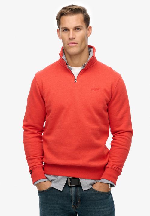 orange vermillon chiné
