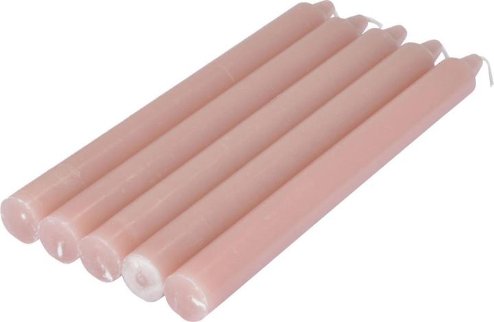 Produktbild Casativo Stabkerzen 5er-Set, edle Kerzen, pink (5 Stk.)