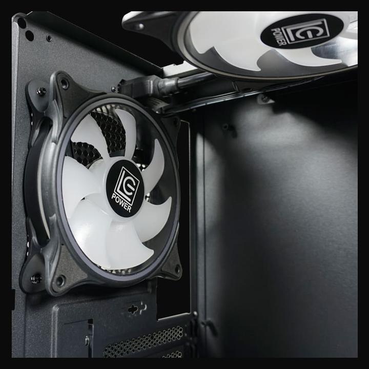 Actual product image LC-Power Gehuse Gaming LC-716MB-ON Amplified X retail (Mini-ITX, mATX)